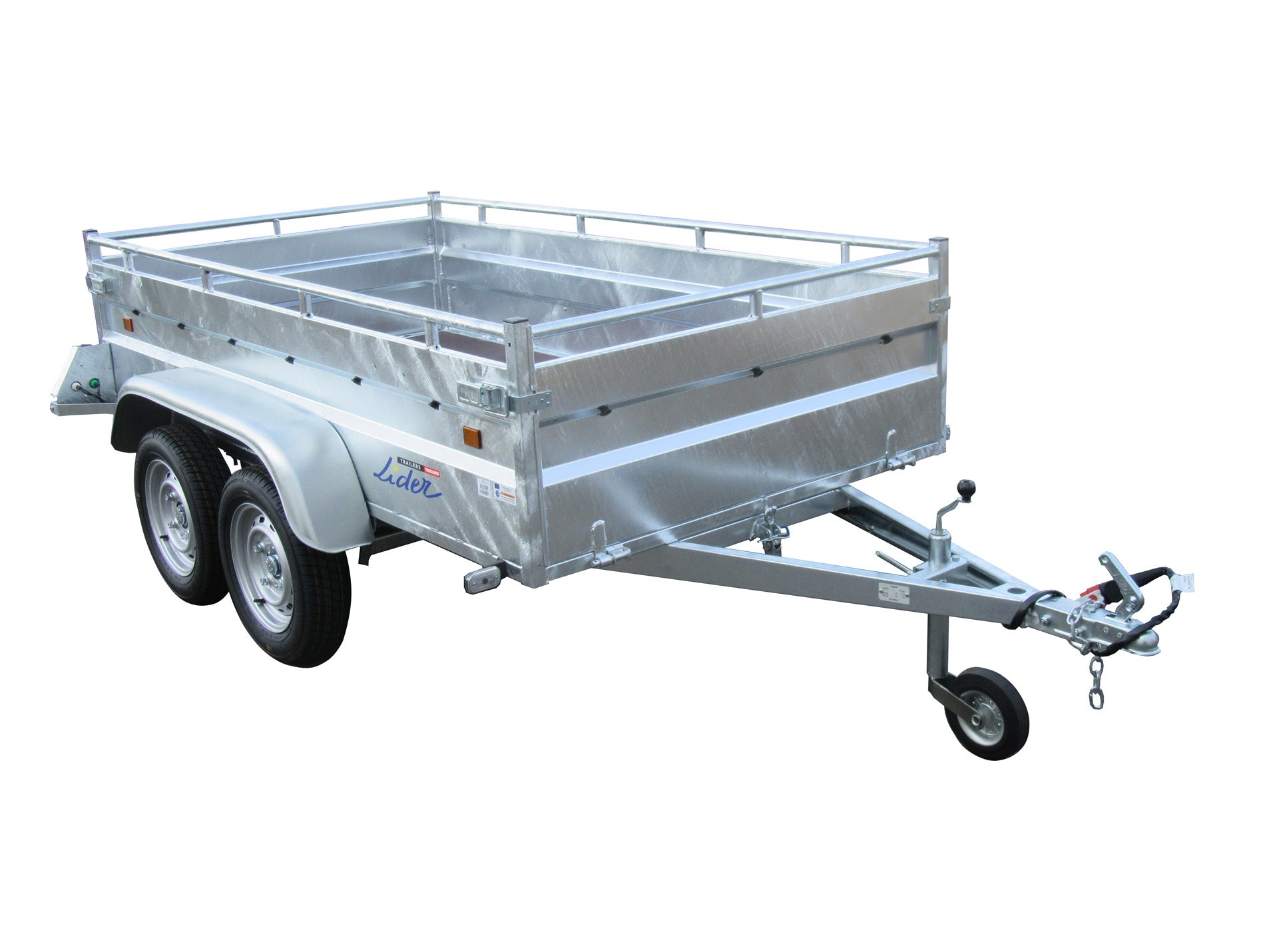 Remorque double essieu LIDER Robust L.2,50m 750kg